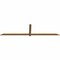 Ekena Millwork Eugene Smooth Timber Gable Bracket, Western Red Cedar, 108"W x 27"H x 1 1/2"D x 3 1/2"F, 6/12 Pitch GBW108X27X0204EUG00SWR - alternate 2
